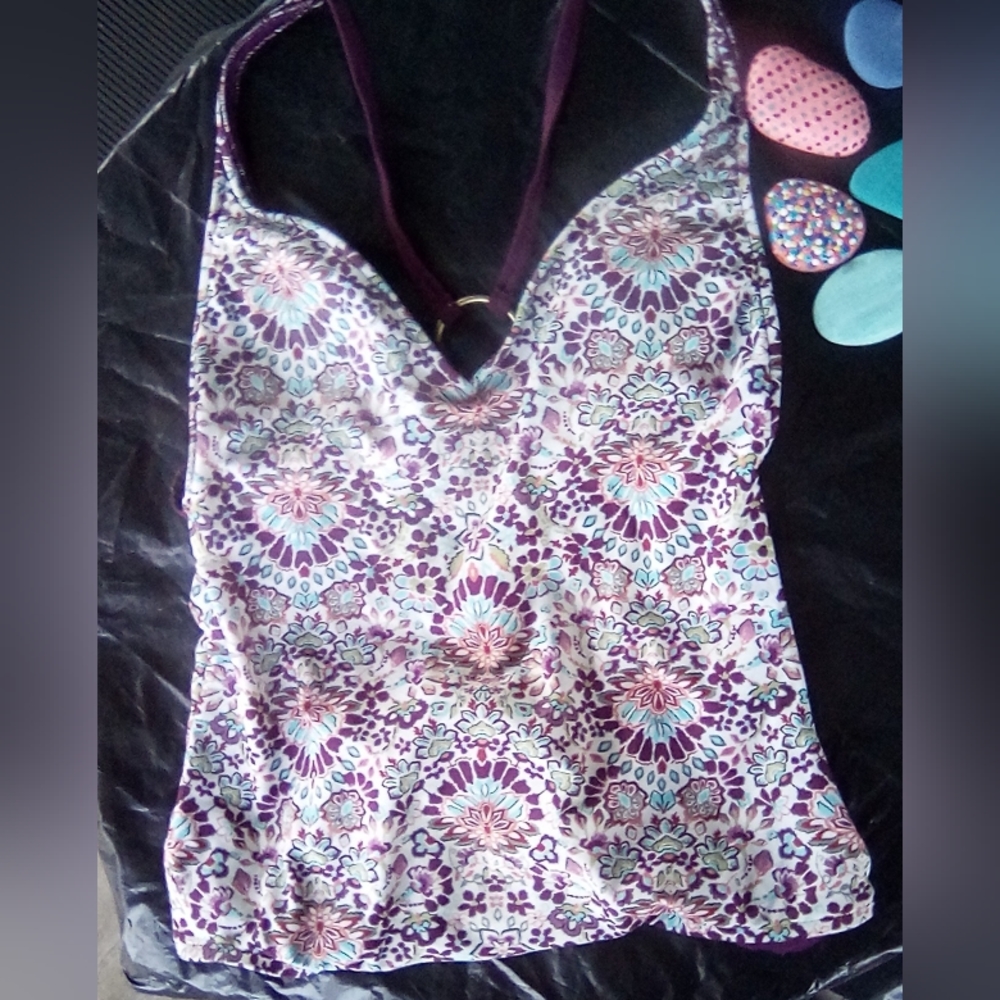 Mossimo Swimsuit 1-Piece Strappy Size Large